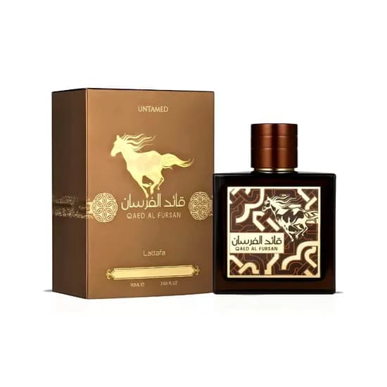 Perfume Lattafa Qaed Al Fursan Untamed (Marron)Edp 90ML