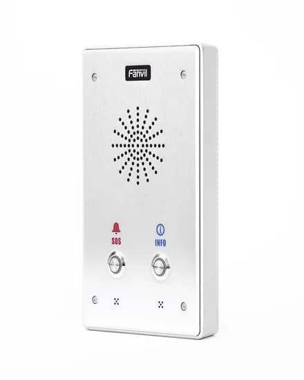 Fanvil Interfone IP I12-02P 2SIP 2DSS (Intercomunicador)