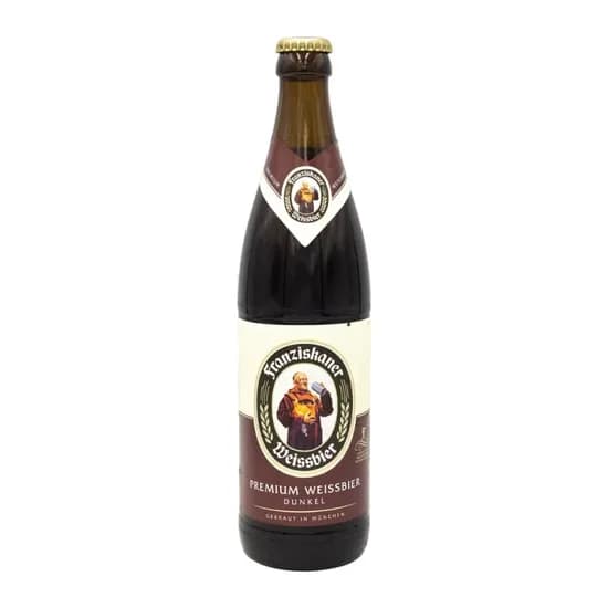 Cerveja de Trigo Franziskaner Preta Garrafa 500ML