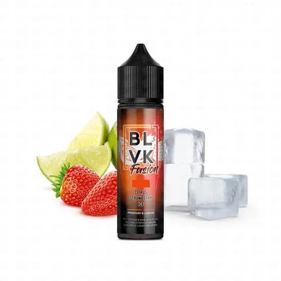BLVK 60ML Uni Fusion Citrus Straw Ice 00MG