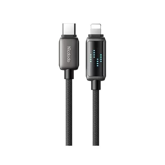 Mcdodo CA-2630 Cable USB-C /Lightning 36W Black