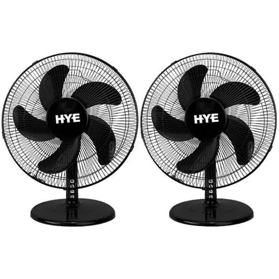 Ventilador Hye FD40ABW 16" 5 Pás 50 Watts 110V ~ 60HZ - 2 Unidades