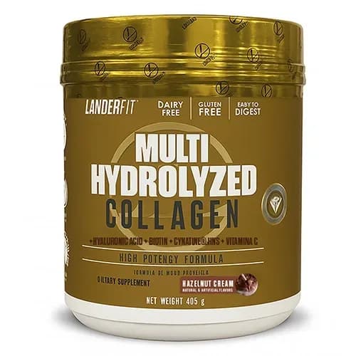 Suplemento Landerfit Multi Collagen Plus Hazelnut Cream 405G