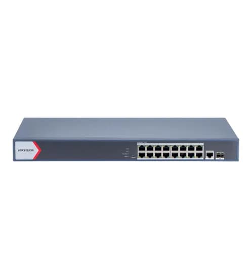 Hikvision Hub Switch 16P Gigabit Poe RJ45 SFP DS-3E1518P-Ei