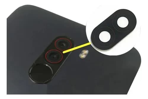 Lente Camara Xiaomi F1 Pocophone(Solo Vidro)