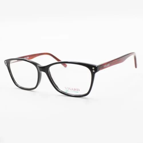Óculos de Grau Feminino Visard F660 54-15-140 C206 - Preto/Marrom $