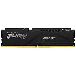 Memória Ram Kingston Fury Beast DDR5 32GB 6000MHZ - Preto (KF560C36BBE2-32)