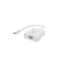Adaptador USB-C para VGA Xtech XTC-551 FHD