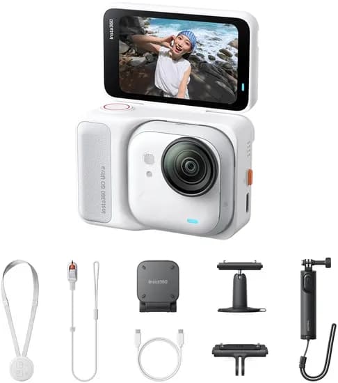 Câmera INSTA360 Go Ultra 4K Creator Bundle (GOULTRA06) Branco