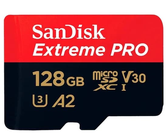 Cartão de Memória Micro SD Sandisk Extreme Pro 128GB 200MBS - SDSQXCD-128G-GN6MA