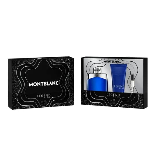 Mont Blanc Perfume Kit Legend Blue M Eau de Toilette 100ML+7.5ML+100ML Gel