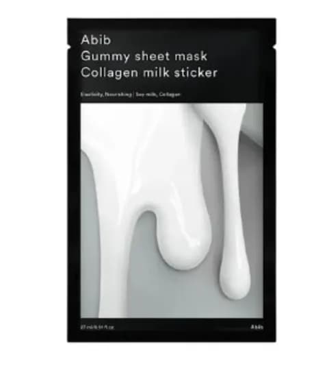 Abib Gummy Sheet Mask Collagen Milk Sticker