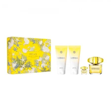 Kit Perfume Versace Yellow Diamond Feminino 4PCS