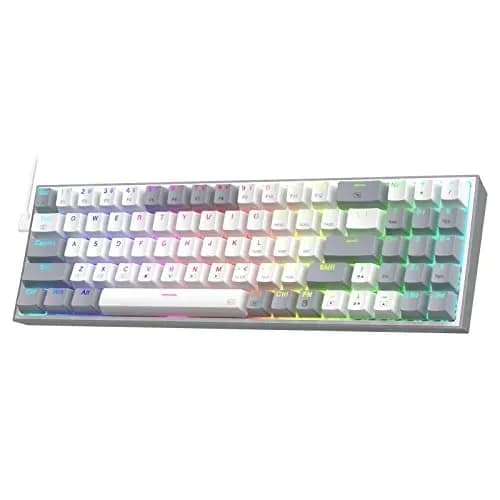 Redragon Teclado Wireless Pollux K628WG-RGB Red Ingles Black