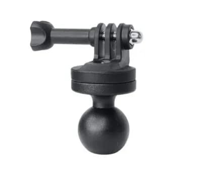 Vinmounts Mount 1 Inch Action Camera Ball Head Adapter For Go Pro
