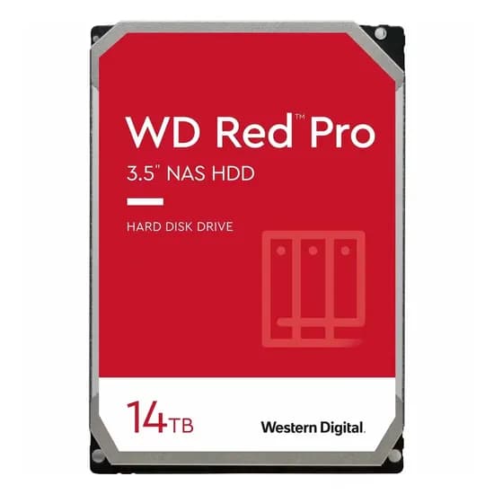 HD Western Digital WD Red Pro Nas 14TB 3.5" SATA 3 7200PRM - WD142KFGX