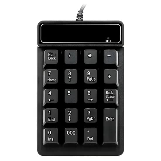 Teclado Numerico Sate AK-187 c/Cabo Preto