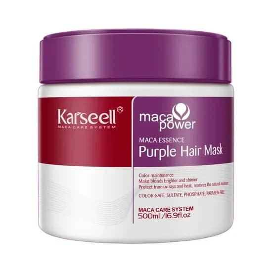 Mascara Capilar Karseell Maca Purple 500ML