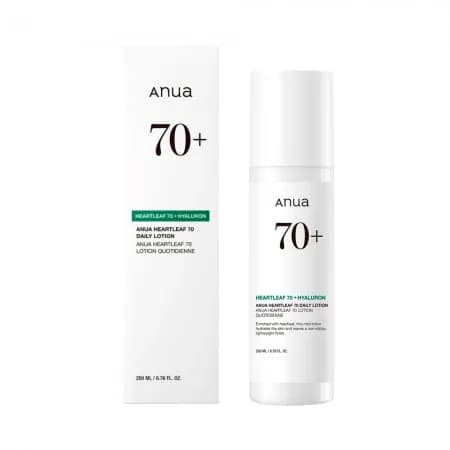 Locao Hidratante Anua Heartleaf + Hyaluron 70 200ML