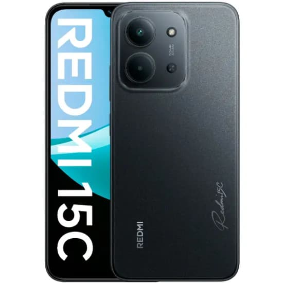 Smartphone Xiaomi Redmi 15C 256GB 8GB Ram 4G DS - Black Global