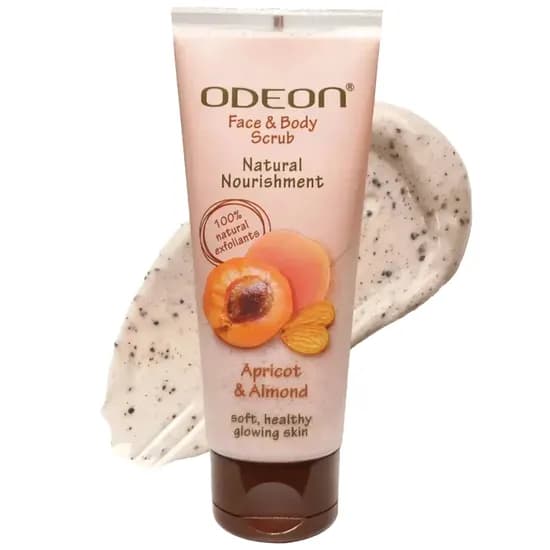 Esfoliante Odeon Natural Nourishment - Facial e Corporal - 100ML - Apricot & Almond