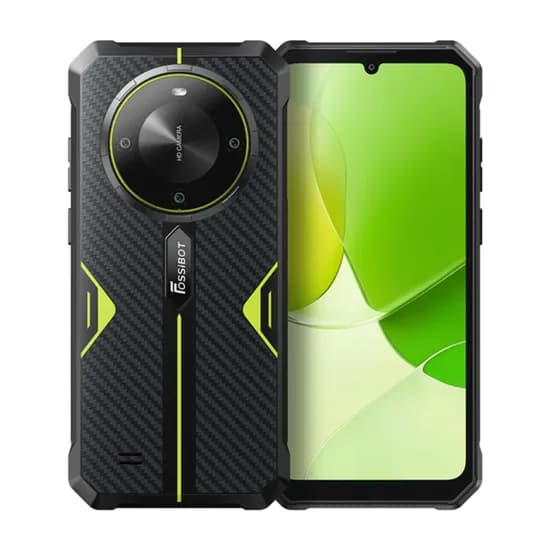 Celular Fossibot F105 / 4GB / 64GB / 6.7" / 10300MAH / 20MP + 8MP / Dual Sim - Green