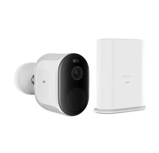 Câmera de Segurança Imilab EC4 CMSXJ31A + Smart Hub CMWG31B QHD 4MP - Branco