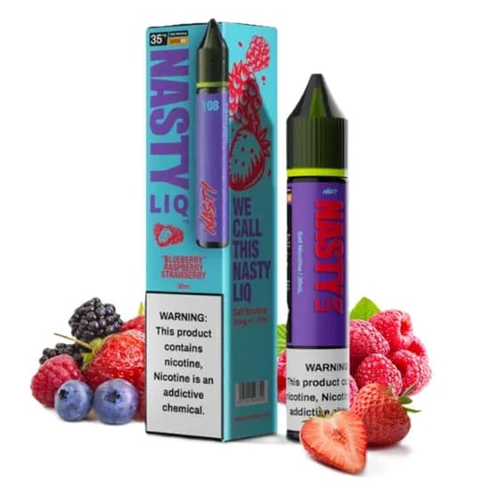 Nasty 30ML Salt New Blue Ras Strawb 35MG