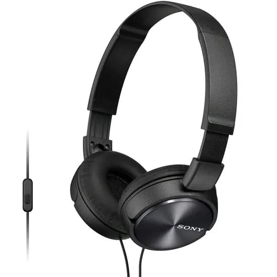 Fone de Ouvido Sony MDR-ZX310 AP com Microfone - Preto