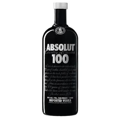 Absolut Black 50% 1 Litro