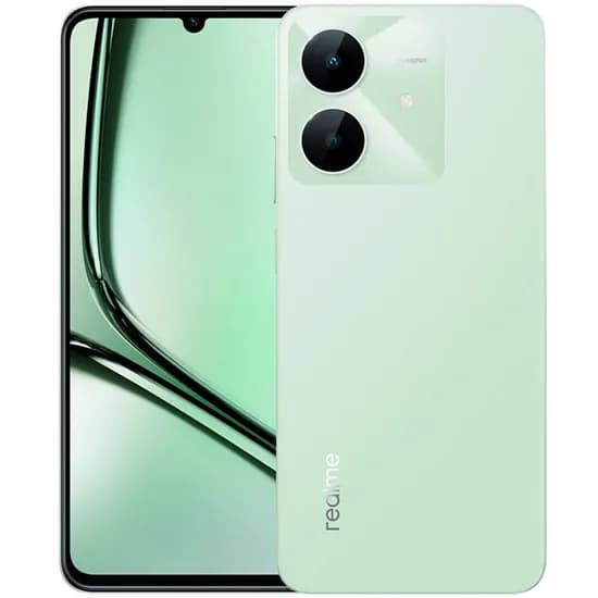 Celular Realme Note 60X RMX3938 Dual Sim de 128GB/4GB Ram de 6.7" 8MP/5MP - Wilderness Green (Anatel)