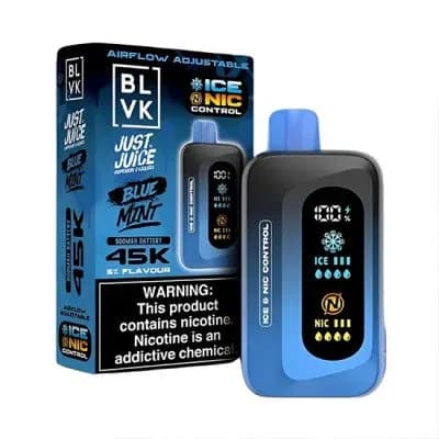 Vaper Descartavel BLVK Just Juice Blue Mint 45000 Puffs