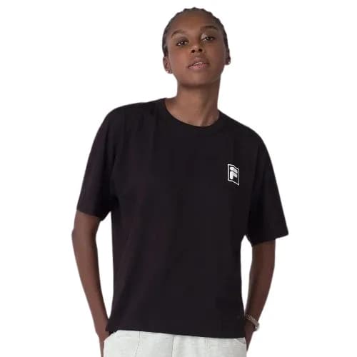 Camiseta Casual Femenina Fila Moda Vita Sportiva Black