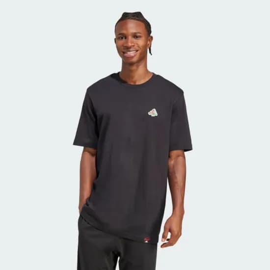 Remera Adidas Pizza Trim Negro