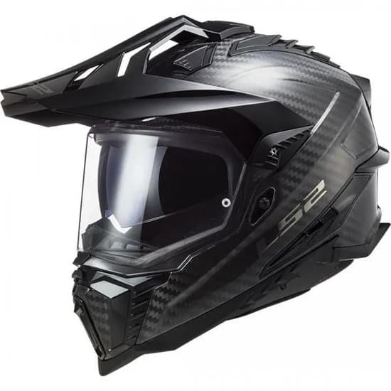 Capacete para Moto LS2 MX701 Carbono Matt Black Carbon