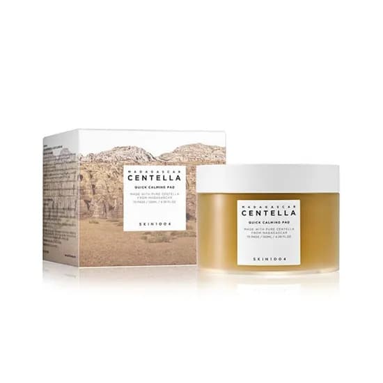 Almohadilla Facial SKIN1004 Madagascar Centella Quick Calming 70 Piezas 130ML