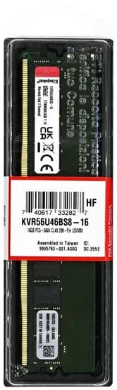 Memória Kingston 16GB/5600MHZ DDR5 KVR56U46BS8-16