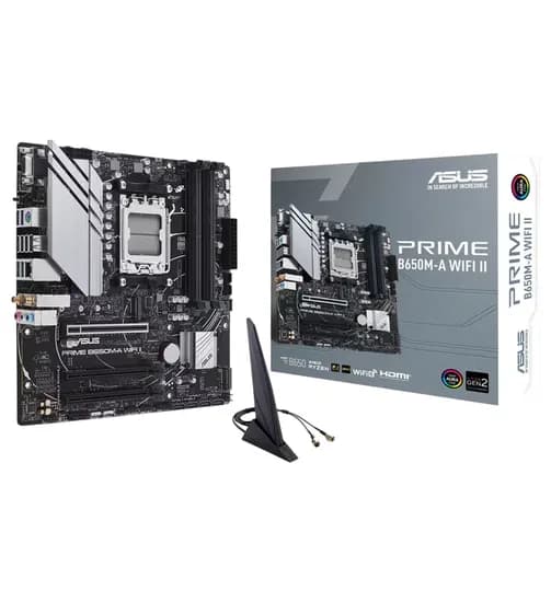 MB Asus Prime AM5 B650M-A II M.2/ DDR5/ DP/ HDMI/ VGA/ USB 3.2