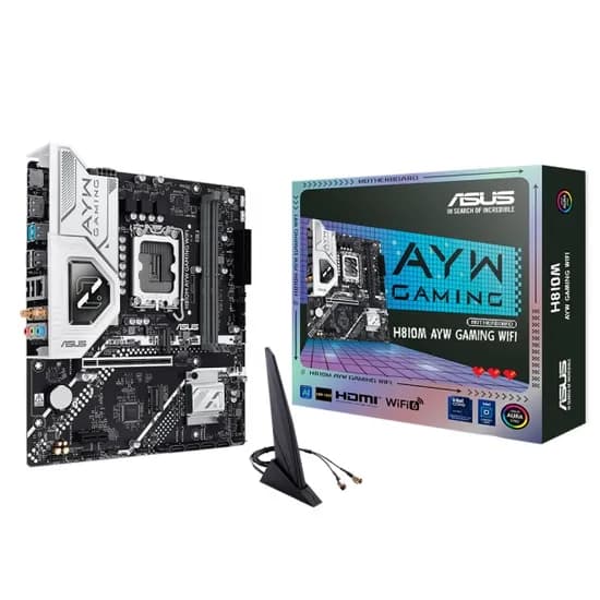 Placa Mãe 1851 Asus H810M Ayw Gaming Wifi DDR5/HDMI/DP