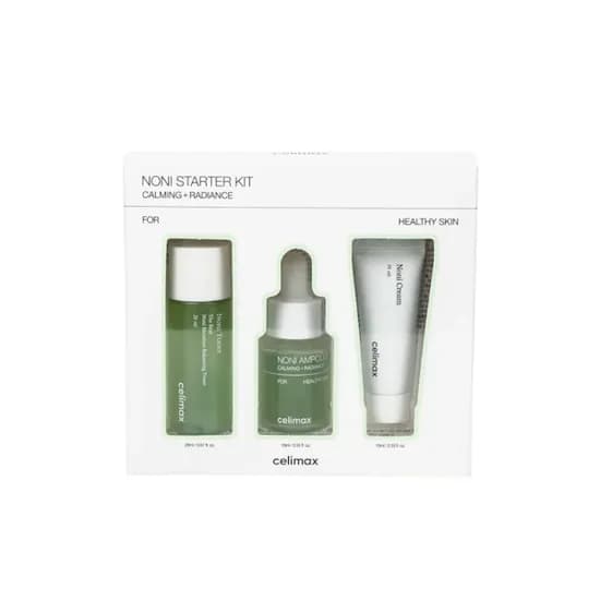 Set Facial Celimax The Real Noni Starter Calming + Radiance 3 PCS