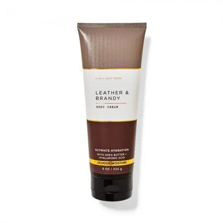 Creme Corporal Bath & Body Works Leather And Brandy 226G