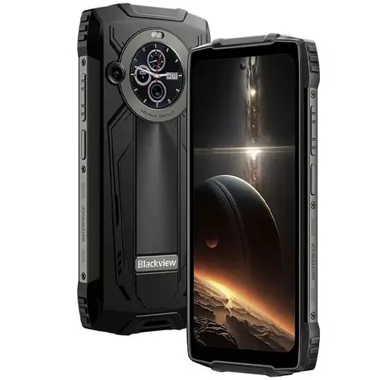 Celular Blackview BV8200 NFC Dual Sim de 256GB/12GB Ram de 6.49" 50+13MP/32MP - Preto