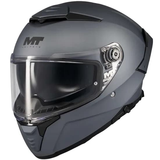 Capacete MT Helmets Thunder 4 SV Pure A2 - Fechado - Tamanho M - com Óculos Interno - Matt