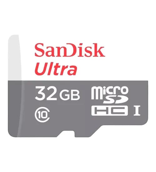 Memoria Micro SD Sandisk 32GB Ultra SDSQUNR-032G-GN3MNA