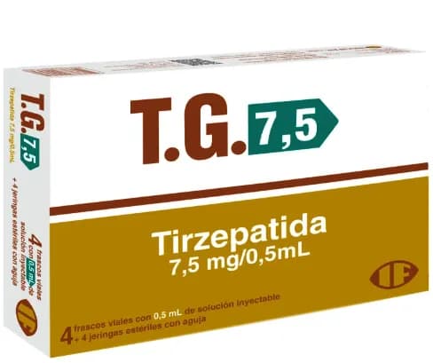 Tirzepatida T.G 7,5 MG 0,5ML - Indufar