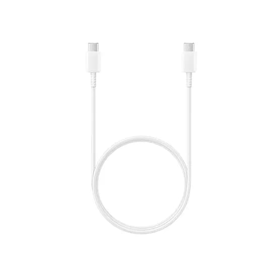 Cabo USB-C A USB-C Samsung EP-DA705 - Branco 1 Metro
