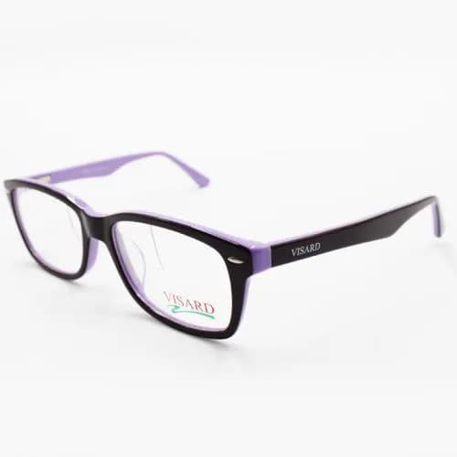 Óculos de Grau Feminino Visard Ba 204 C4 51-18-140 - Roxo $