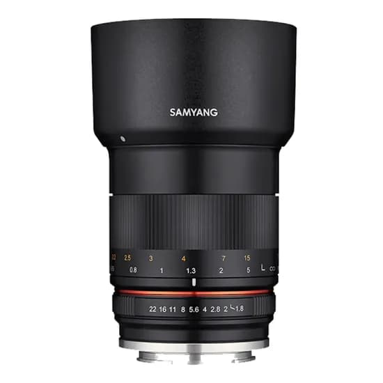 Lente Samyang Sony MF CSC 85MM F/1.8 e Aps-C