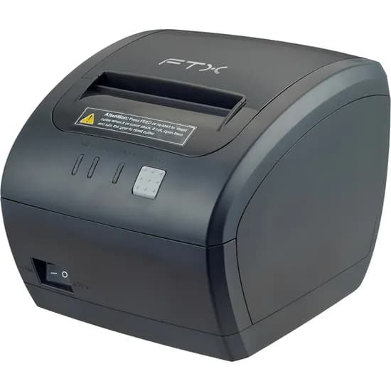 Impressora Térmica FTX FTXP-80W 3" USB - Preto