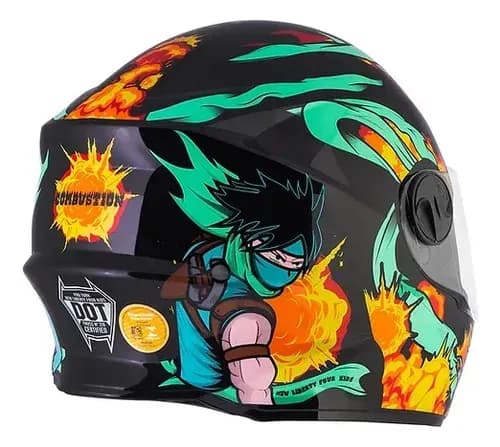 Tork Casco Kids Combustion Verde